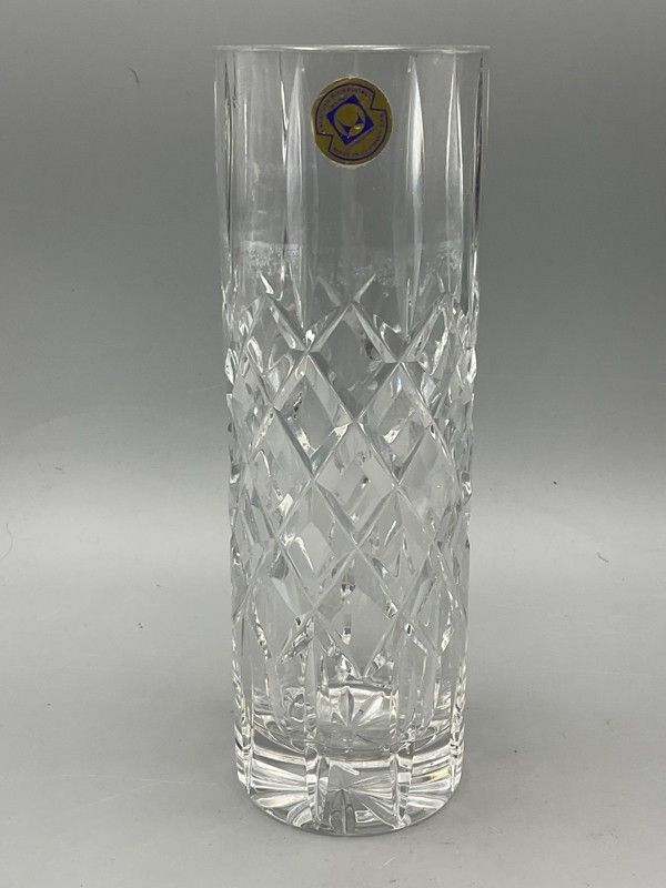 Lausitzer Bleikristall kristalli maljakko 21cm