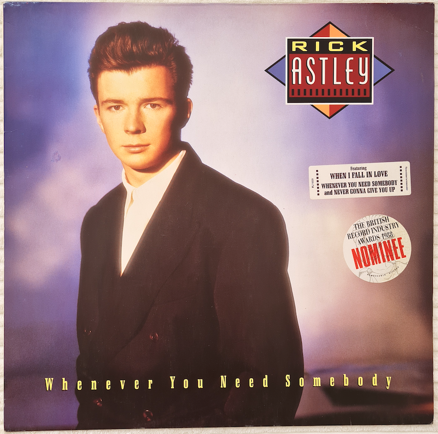 LP-/Vinyylilevyt - Brittipoppia 4 Albumia Rick Astley, Limahl, Bryan Ferry ym.