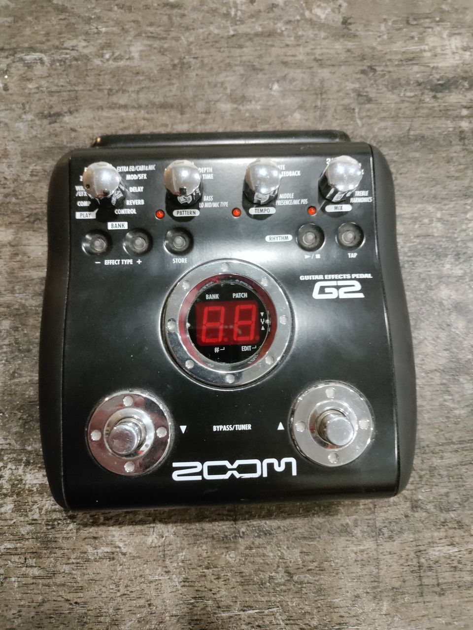 Zoom g2 pedal