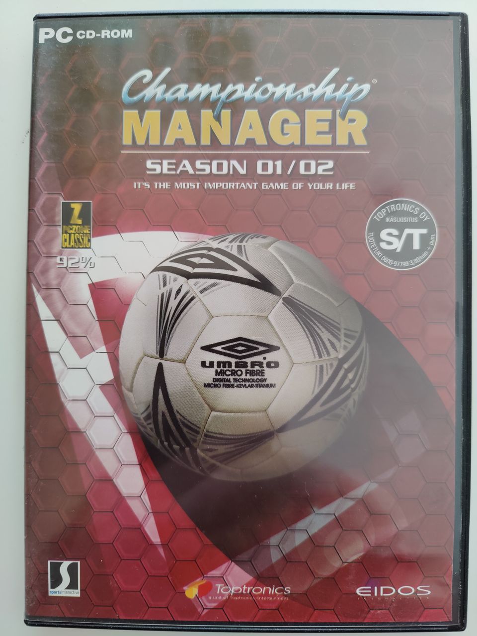 PC Championship Manager Season 01/02