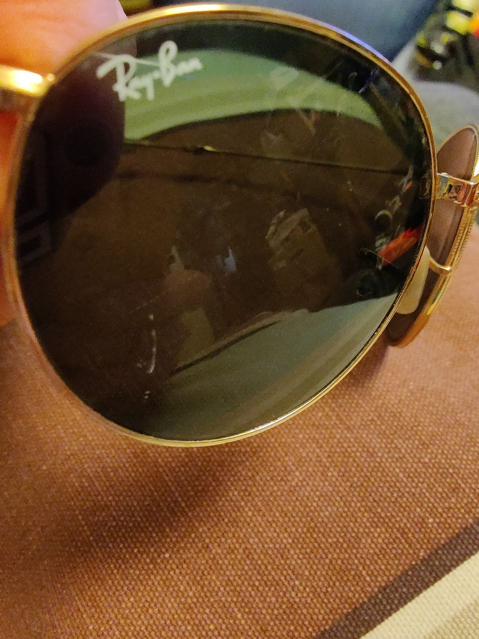 Ray-Ban round metal folding taittuvat aurinkolasit