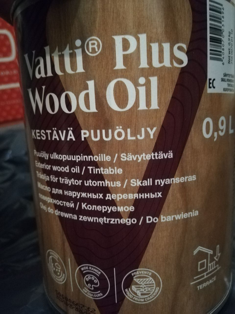 Puuöljy ulkopuupinnoille