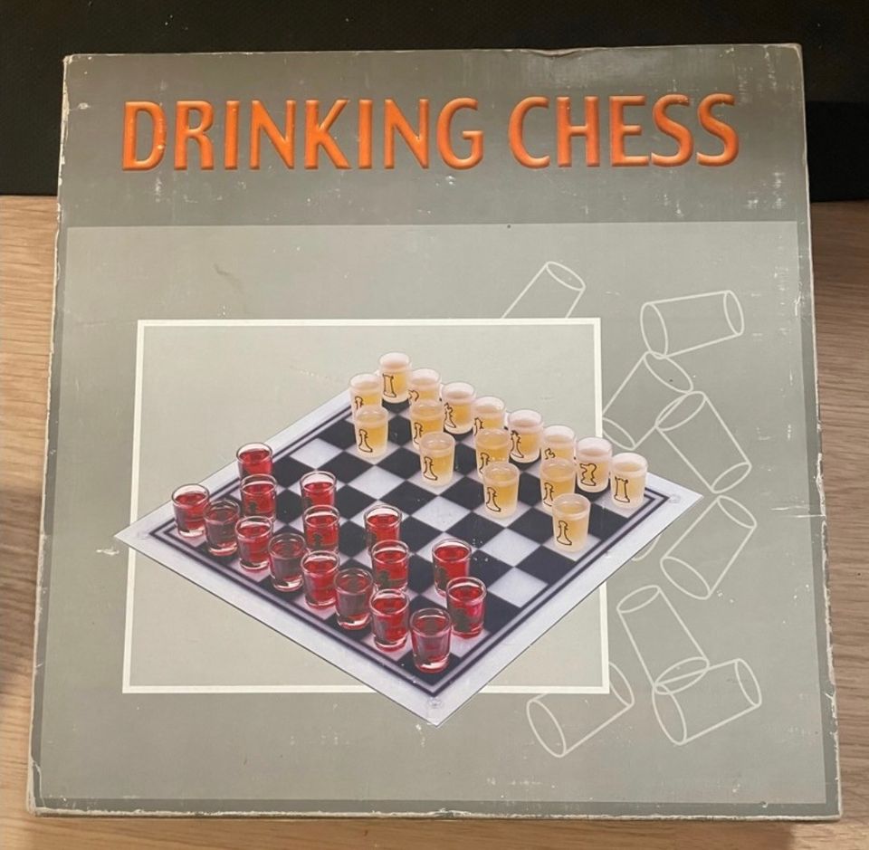 Shotti shakki/juomashakki/drinking chess