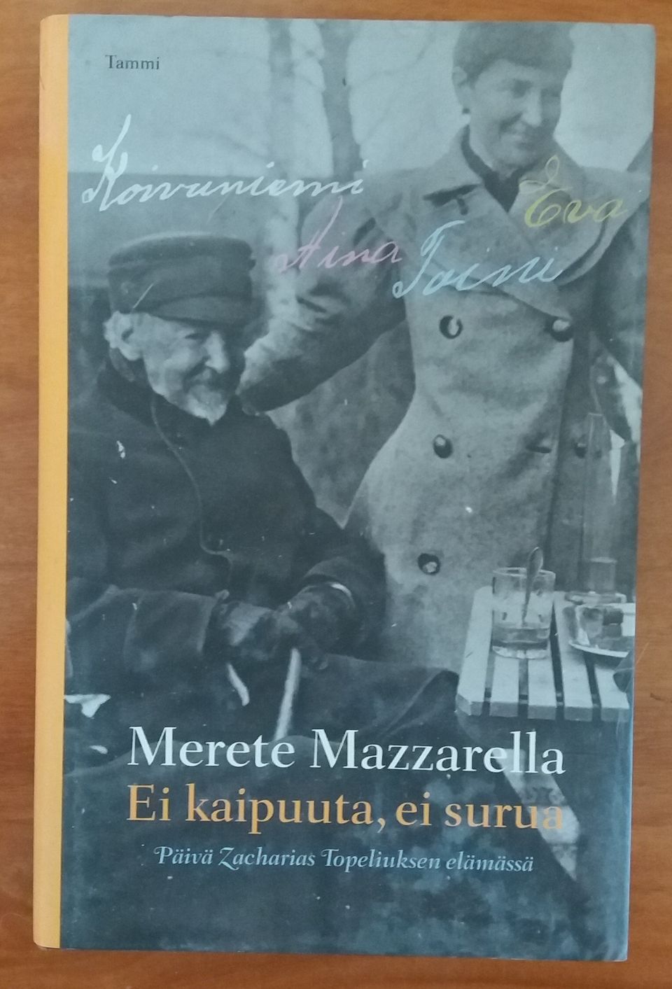 Merete Mazzarella EI KAIPUUTA, EI SURUA päivä Zacharias Topeliuksen elämässä