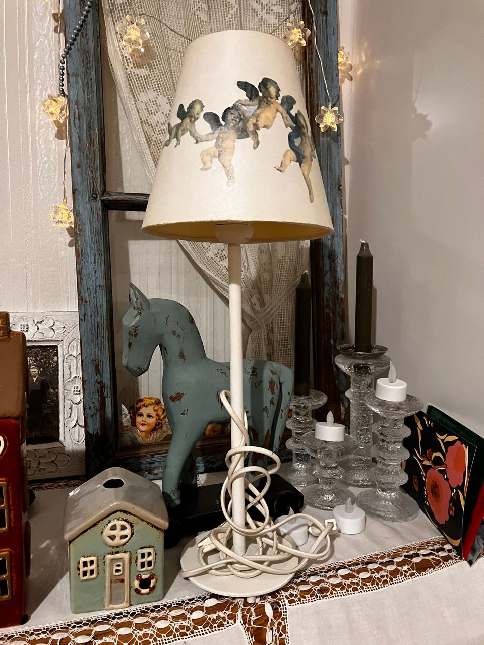 Pöytälamppu romantikon kotiin tai mökille