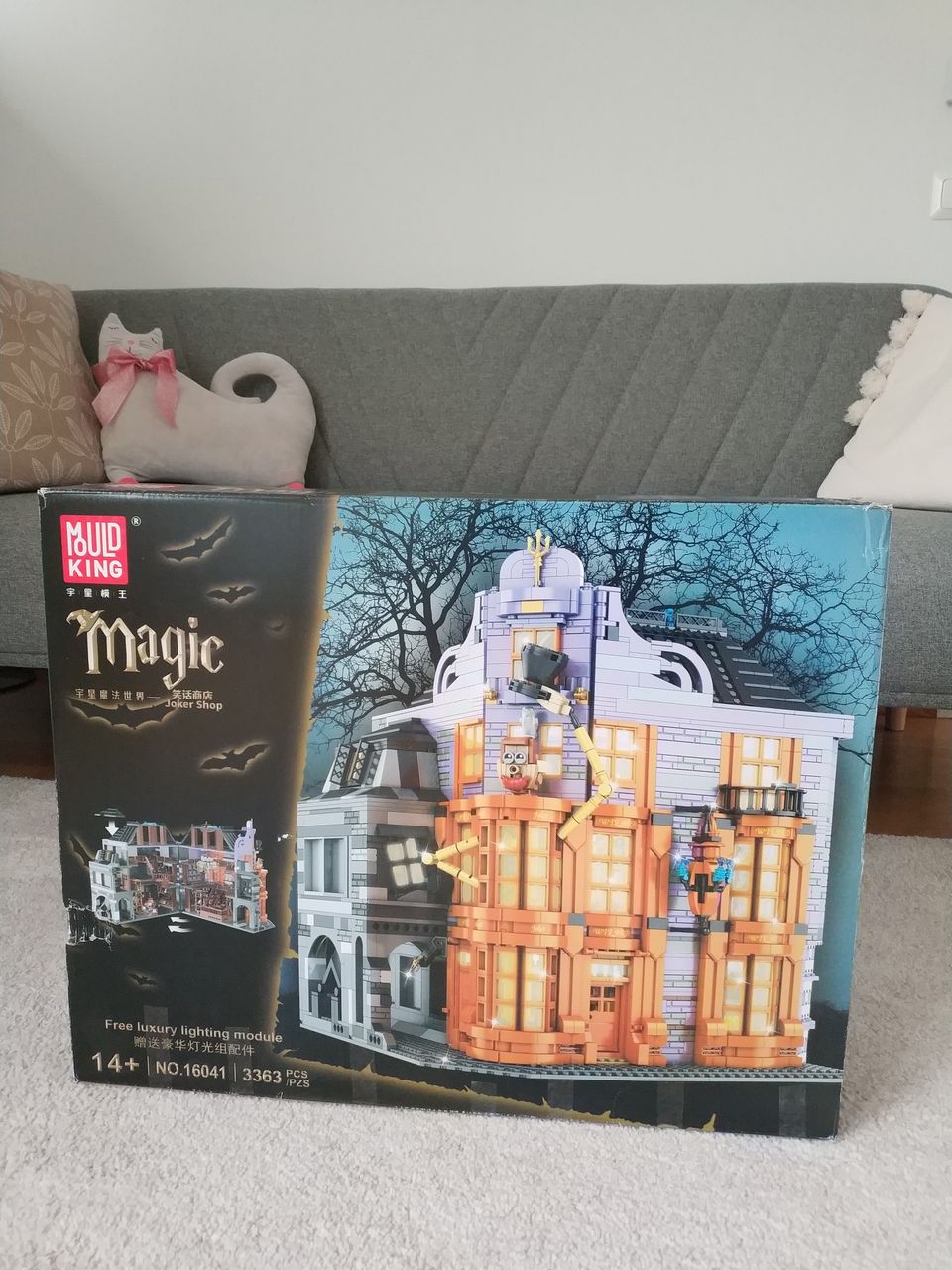 Rakennussarja Harry Poter Magic House (illuminated set)