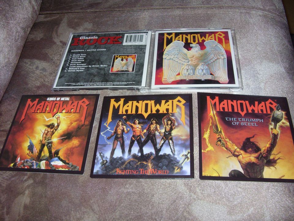 Manowar - 4CD PAKETTI