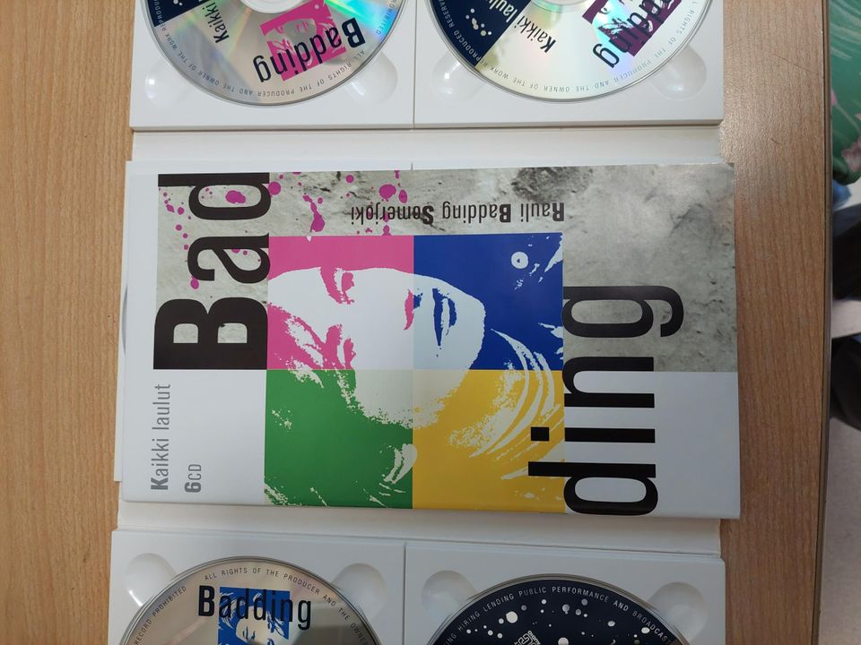 Rauli Badding Somerjoki :kaikki laulut cd boxi.