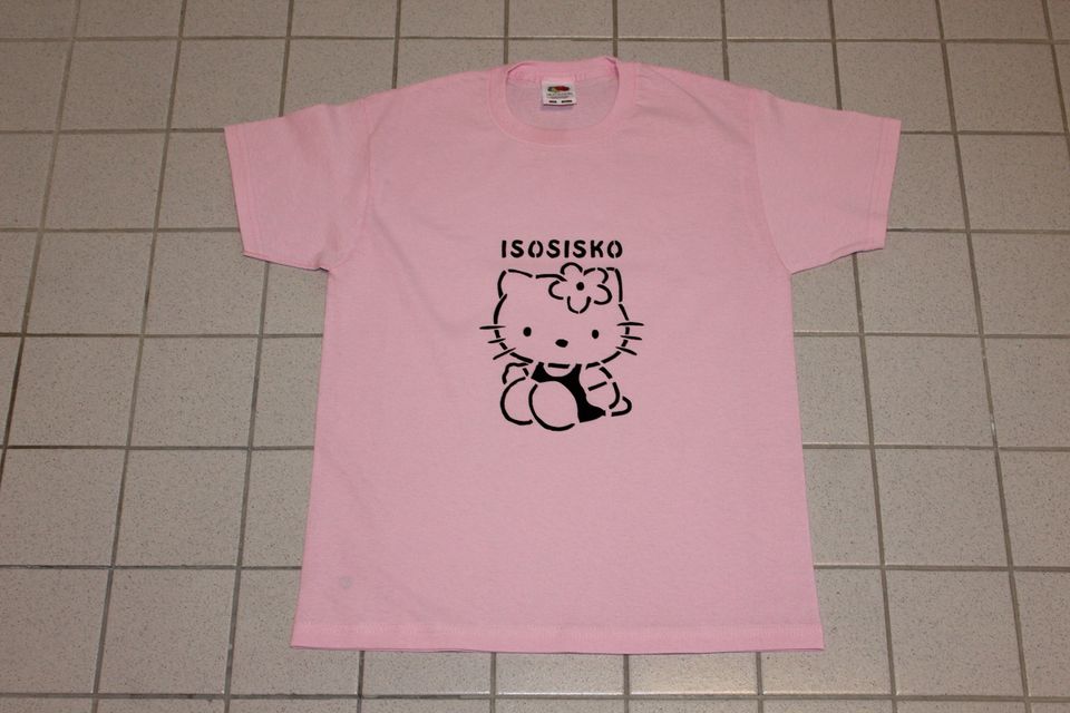 Kissa Isosisko t-paita 128cm