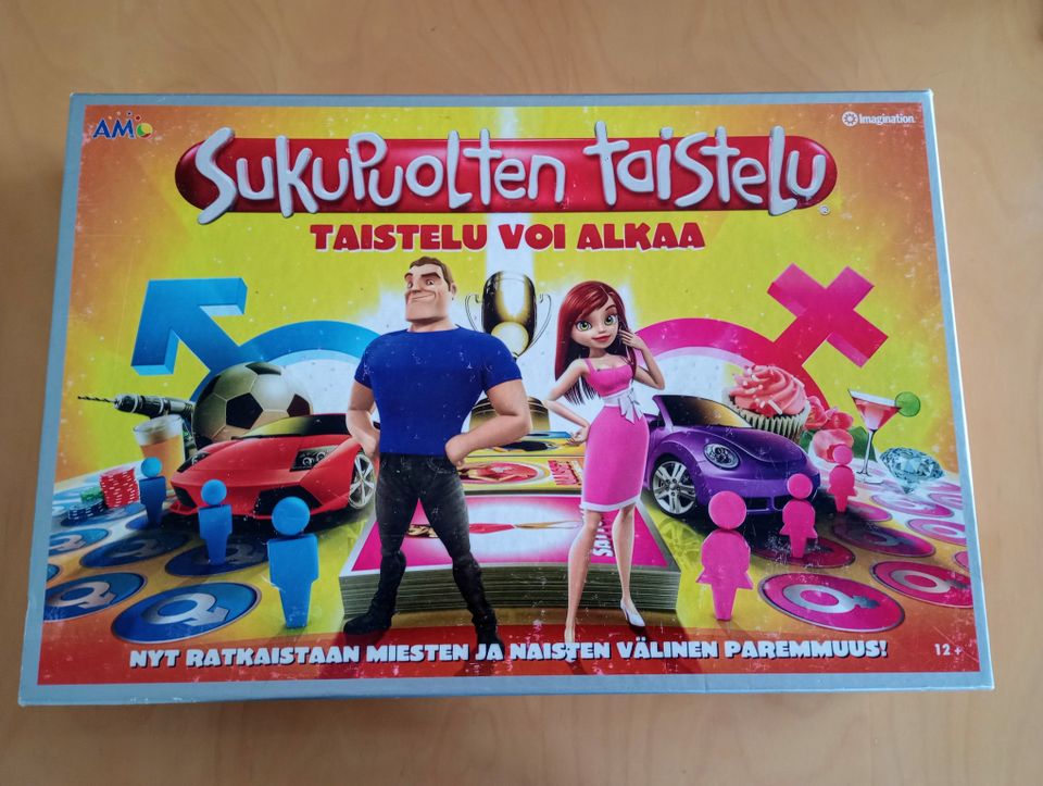 Sukupuolten taistelu lautapeli