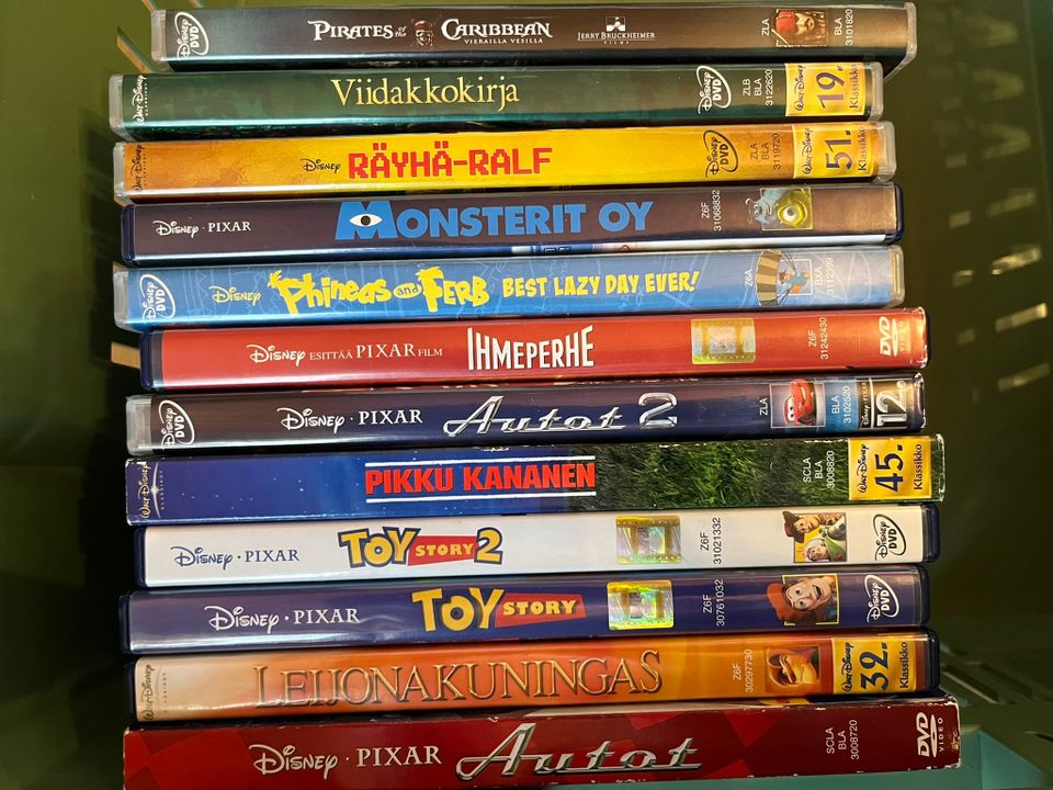 Disney DVD-paketti