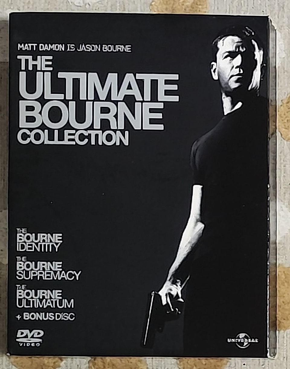 The Ultimate Bourne (4DVD) Collection elokuvapaketti