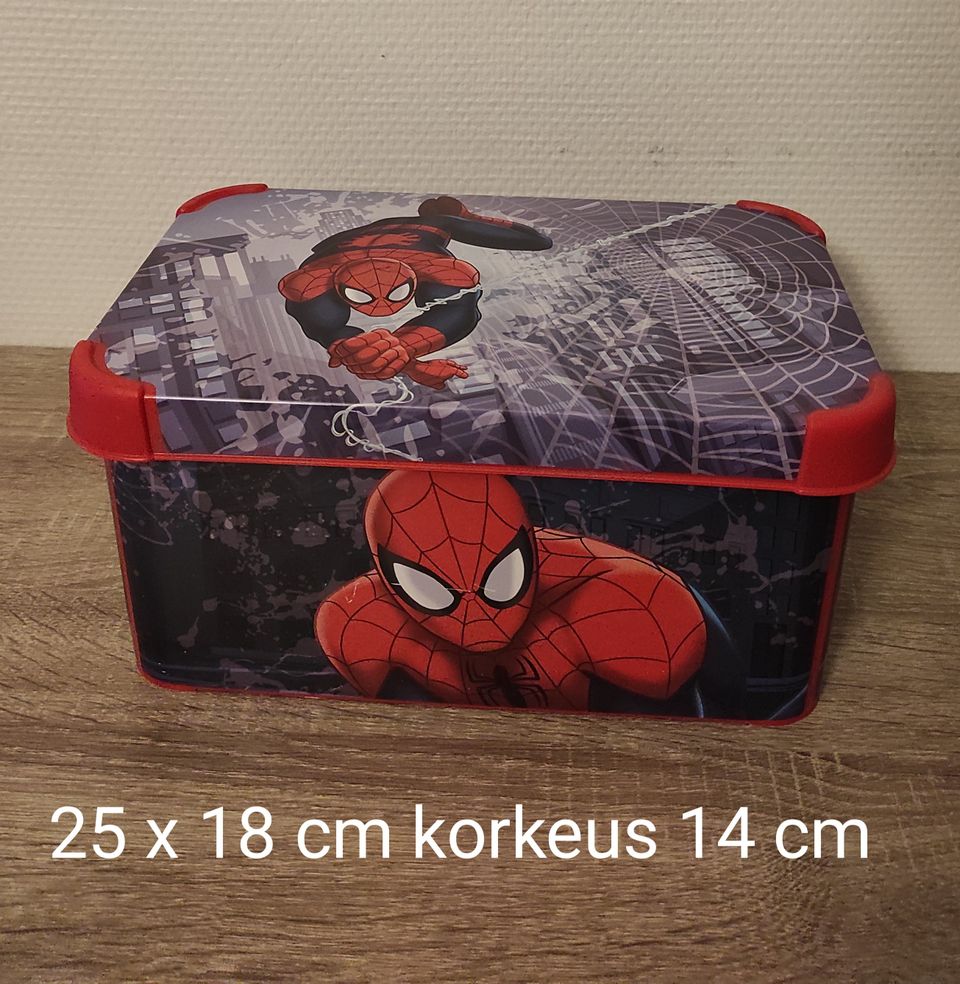 Spaiderman säilytyslaatikko