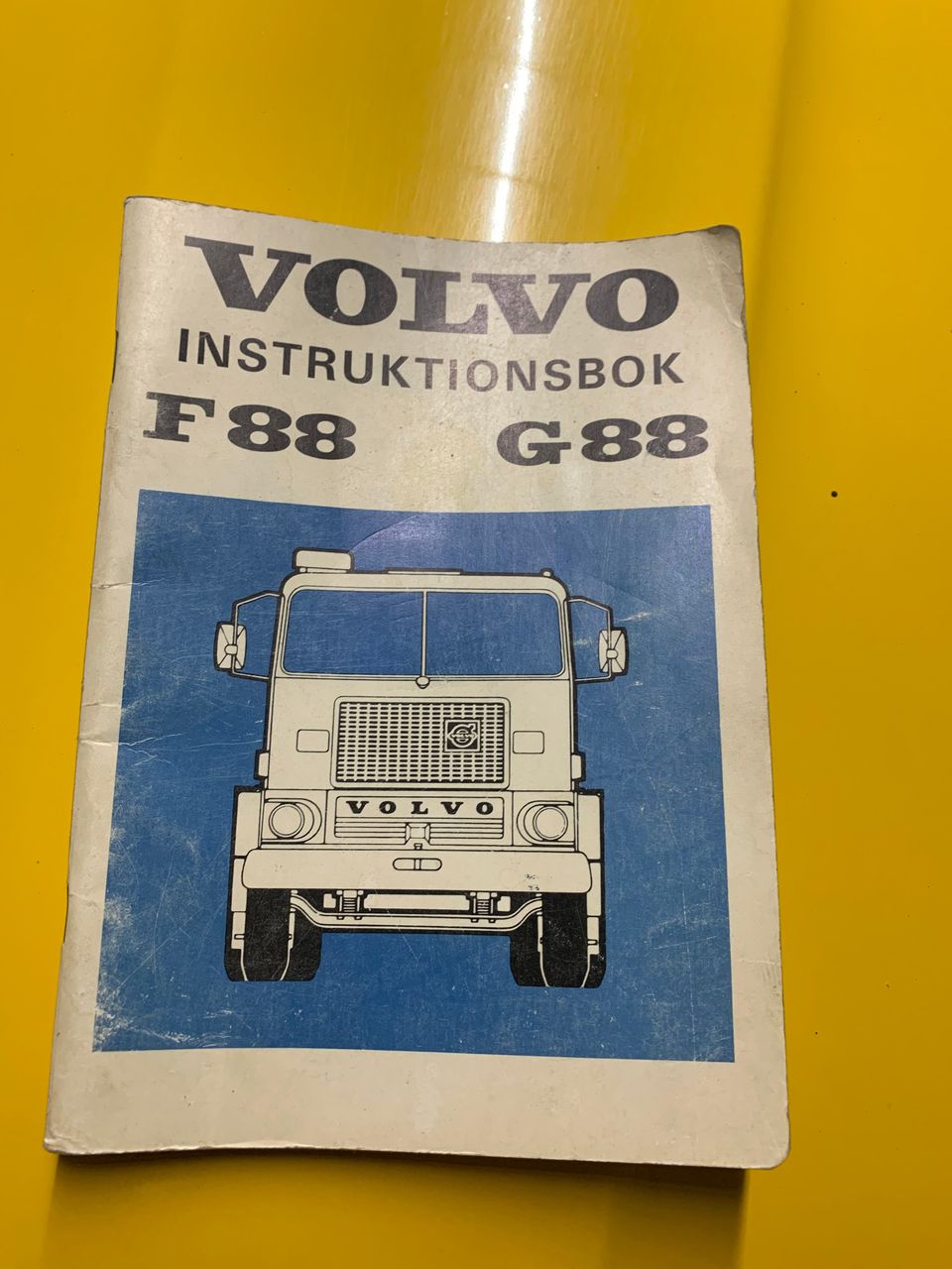 Volvo F88 käyttöohjekirja