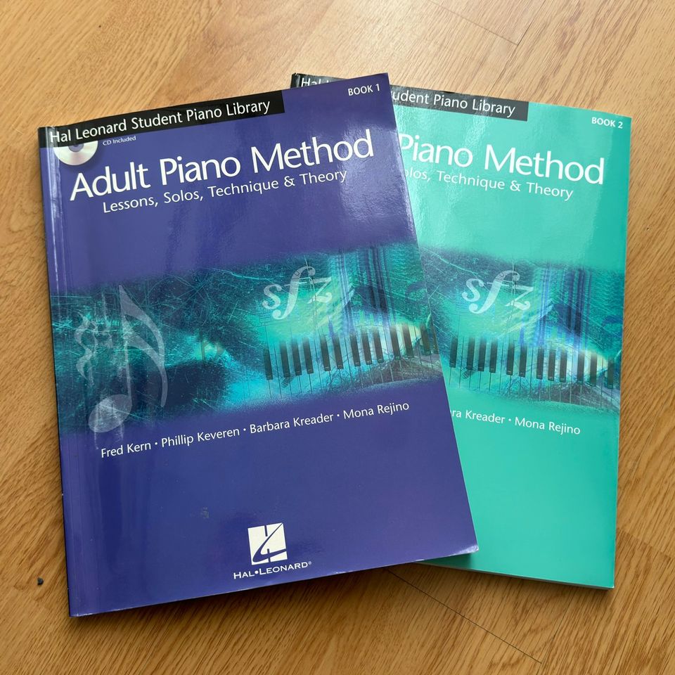 Hal Leonard Adult Piano Method 1 & 2