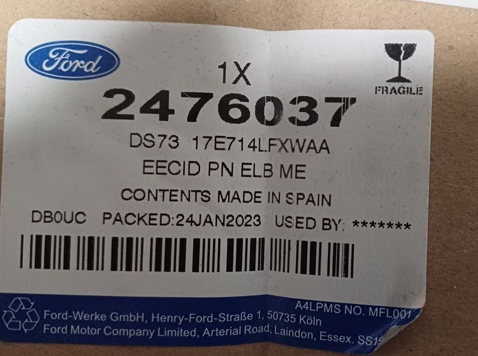 Ford Mondeo MK5    vm. 2016 oikean puoleinen ulkopeili
