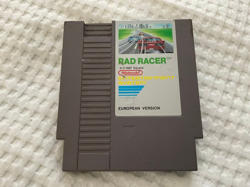 Rad racer - NES peli