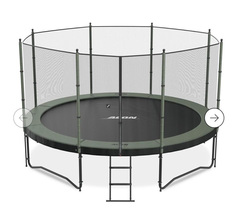 Myydään Acon 4.3m trampoliini
