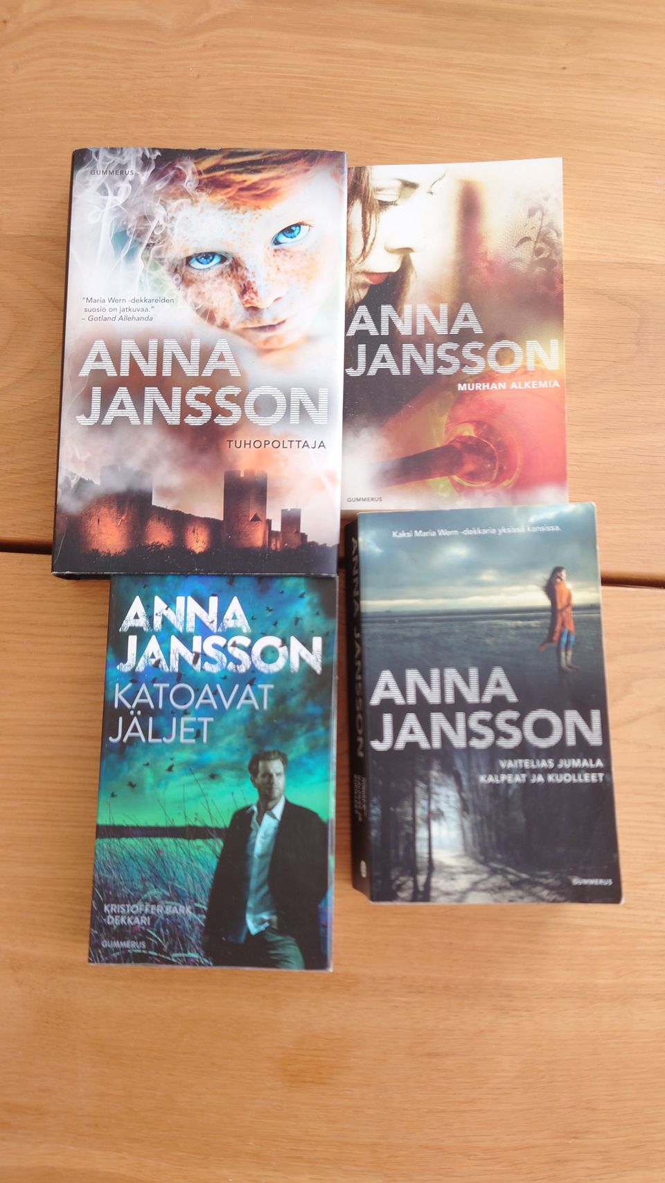 Anna Jansson dekkarit 2 eur/kpl