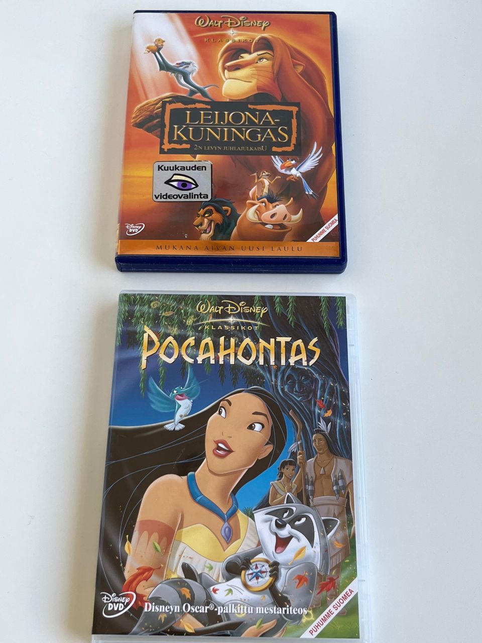 Walt Disney Pocahontas ja Leijonakuningas