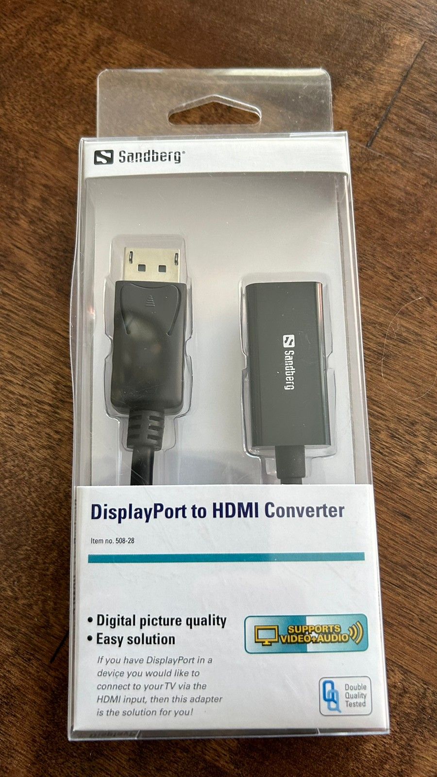 Sandberg DisplayPort to HDMI converter