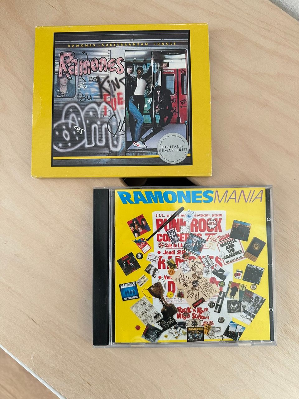 Ramones cd-levyt