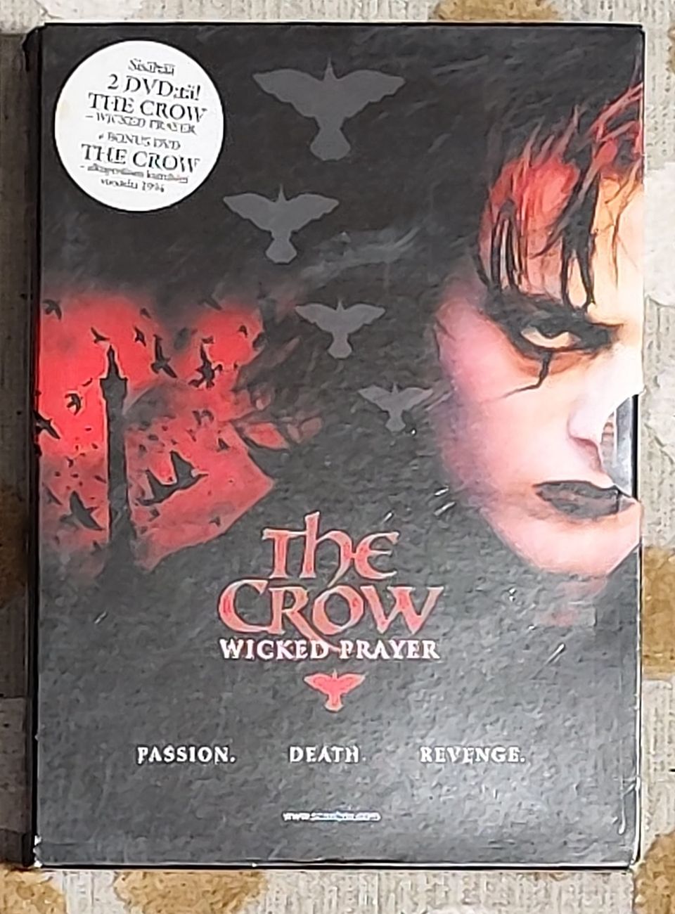 The Crow (2DVD) elokuvapaketti