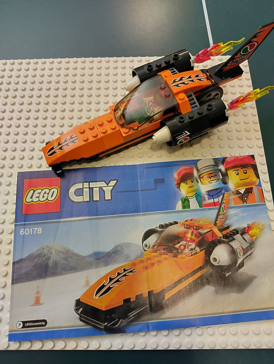 Lego 60178, City - Nopeusennätysauto