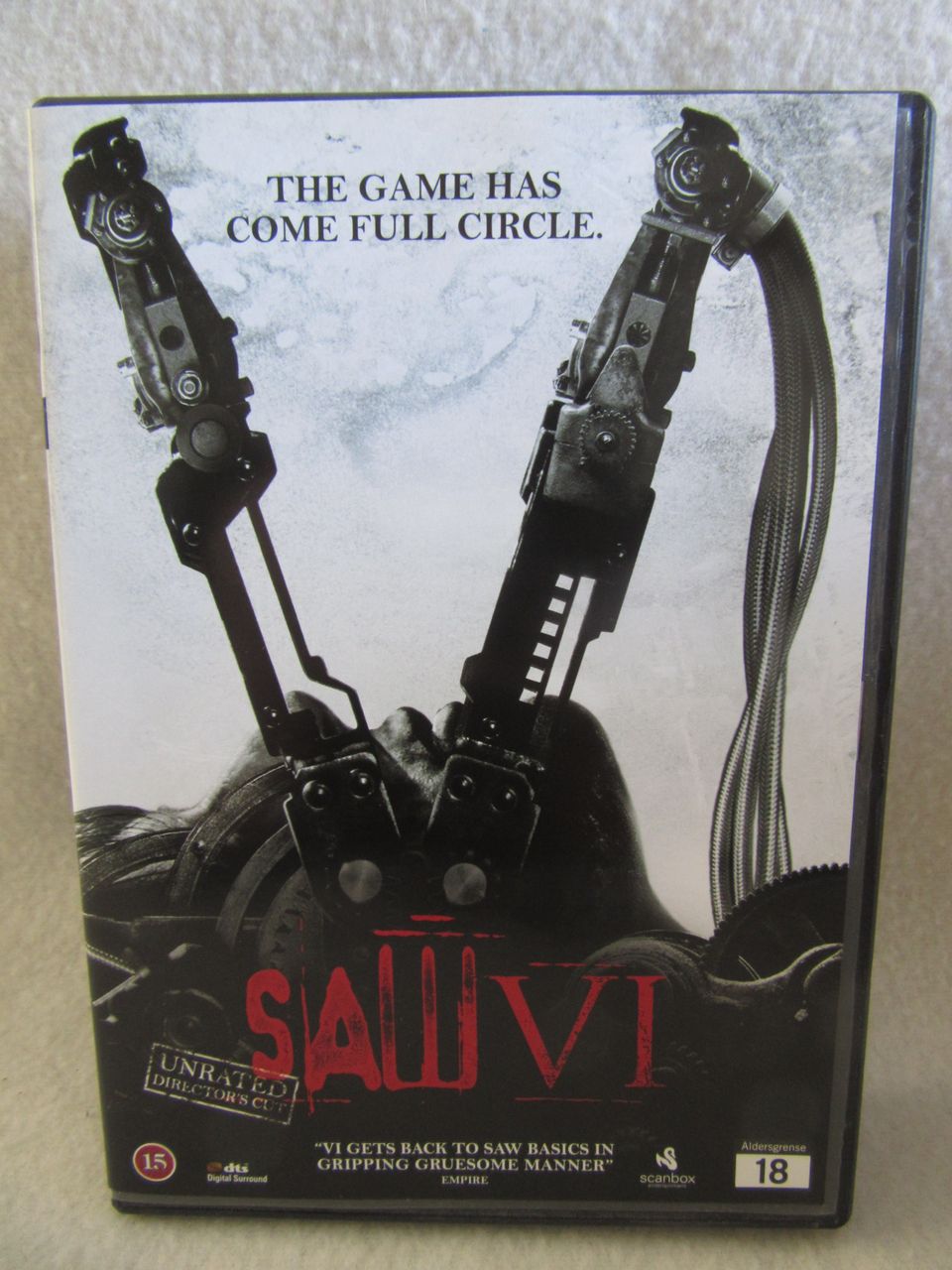 Saw VI dvd