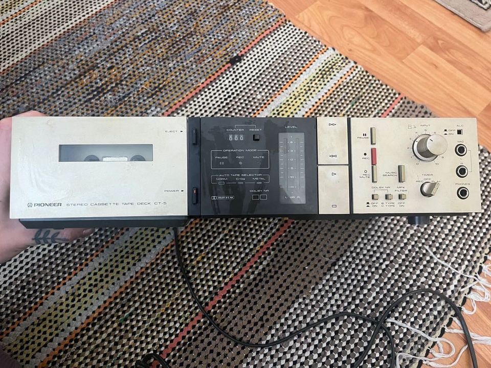 Pioneer CT-5 kasettidekki