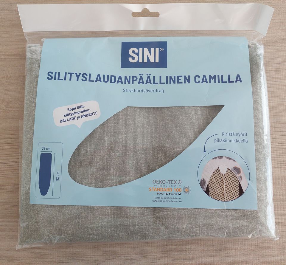 Sini silityslaudan päällinen