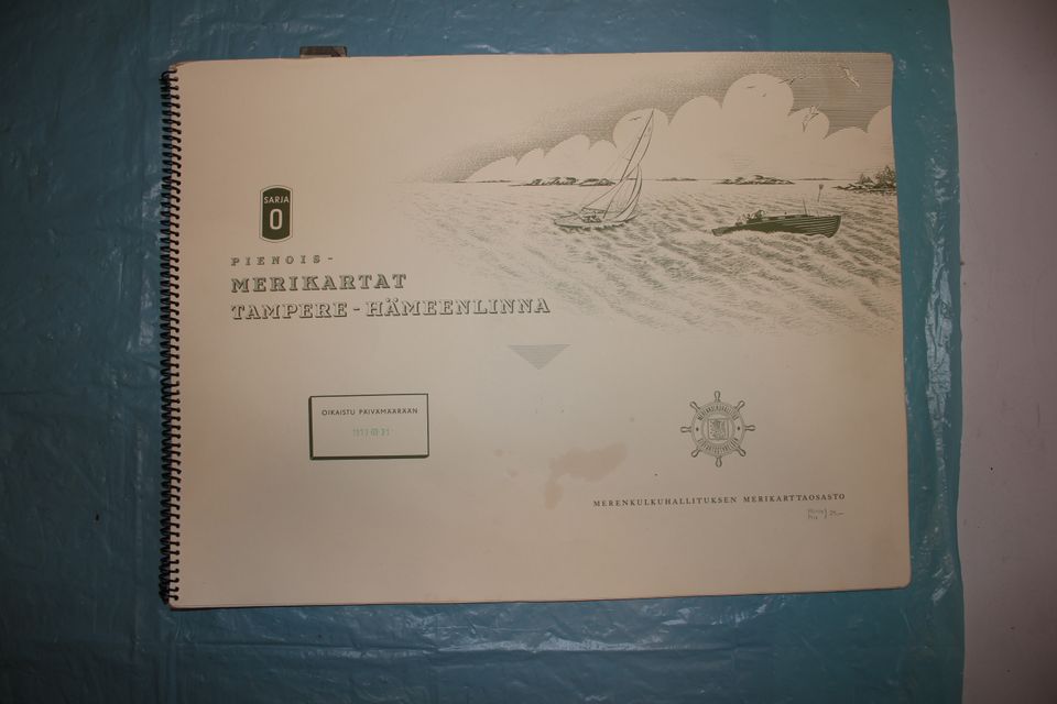 Merikartta Tampere-Hämeenlinna reitti.