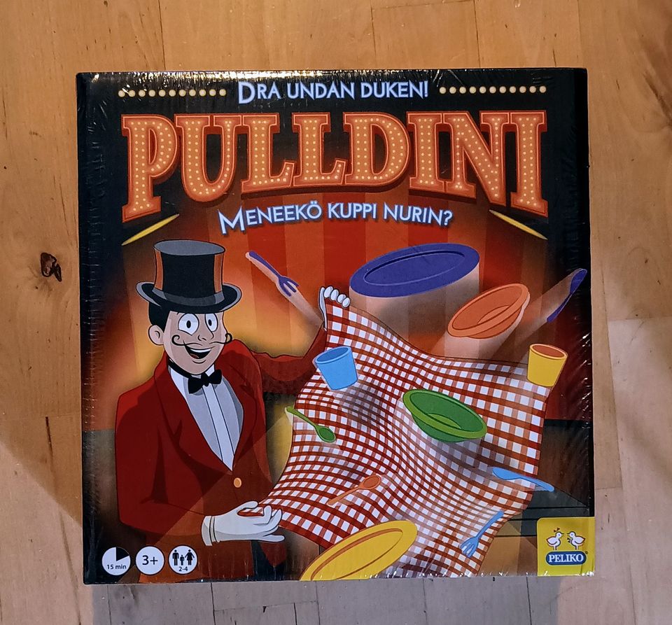 Puldini - Meneekö kuppi nurin? / Dra undan duken!