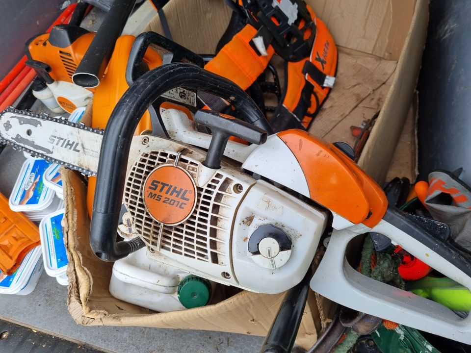 Moottorisaha Stihl 201