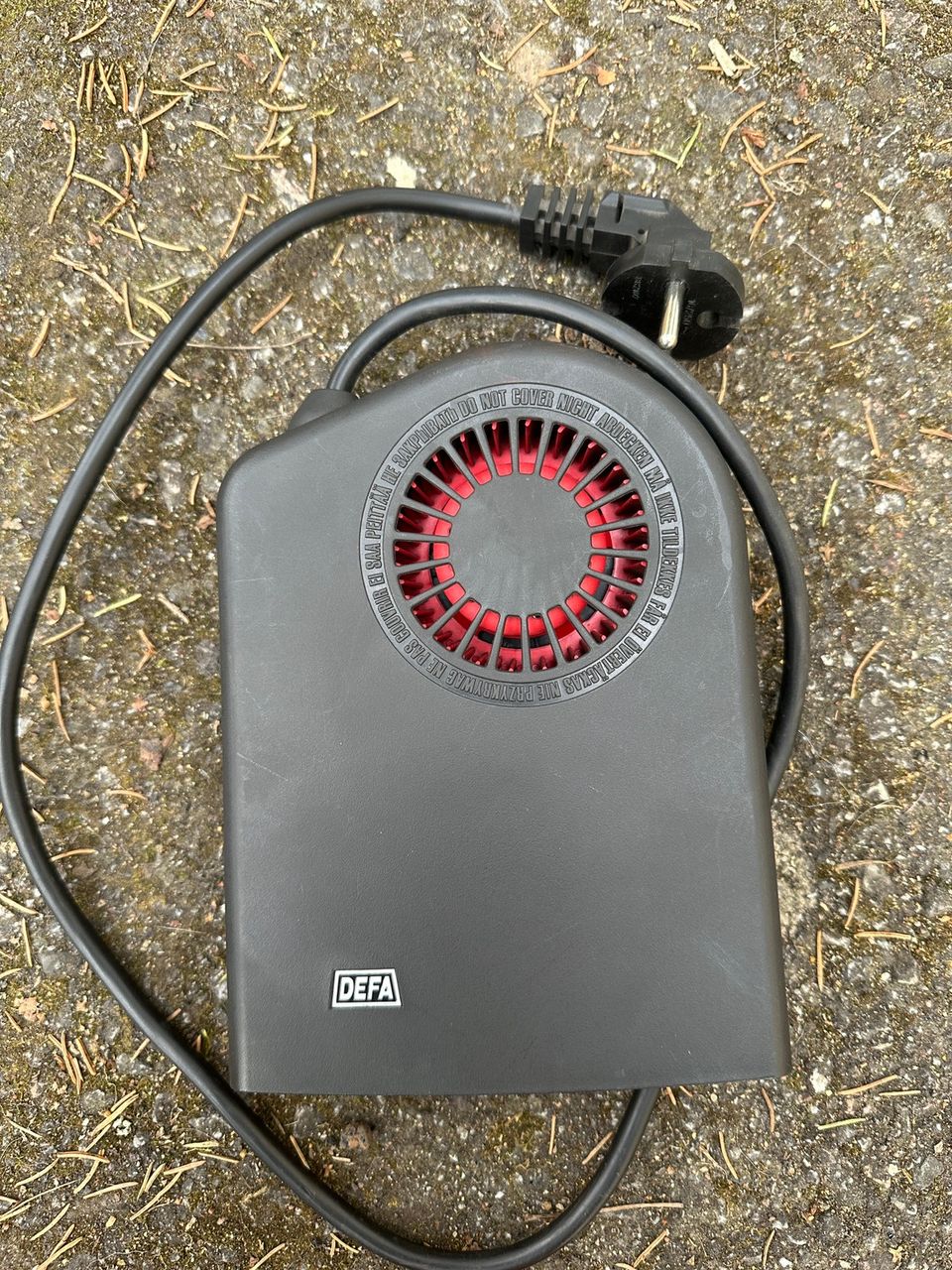 Defa sisätilanlämmitin 1350w