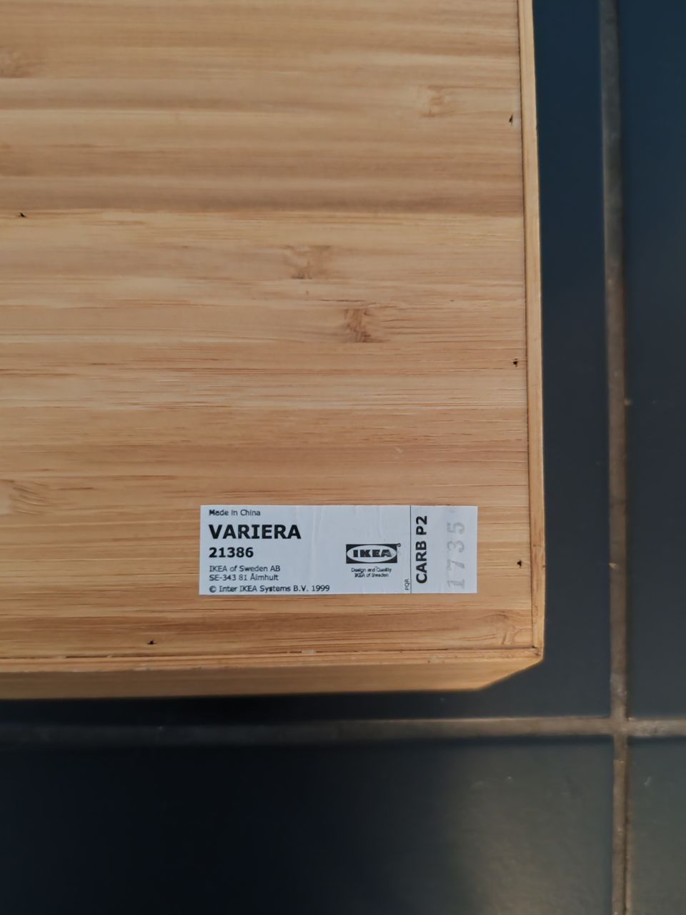 Ikea Variera aterinlaatikko