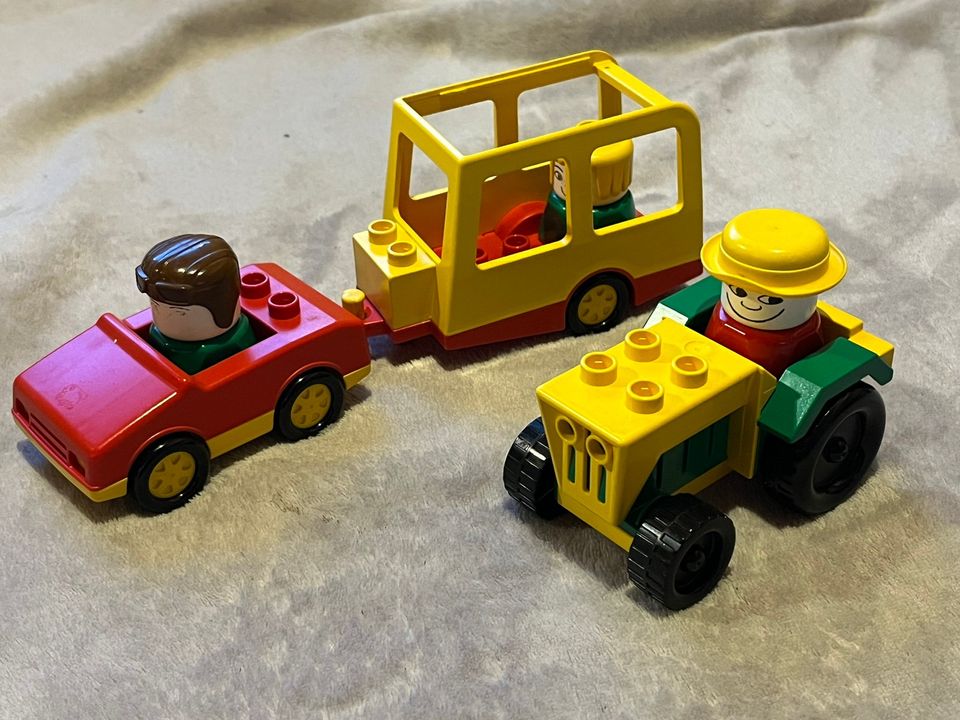 Lego Duplo ajoneuvot vanhat
