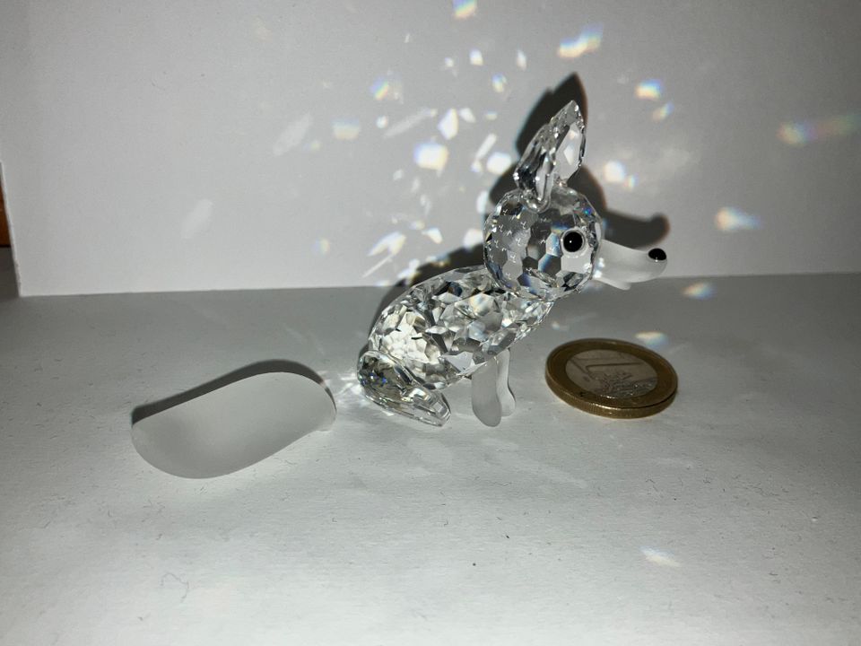 Swarovski 013837 Fox Large (1987-1999) viallinen!