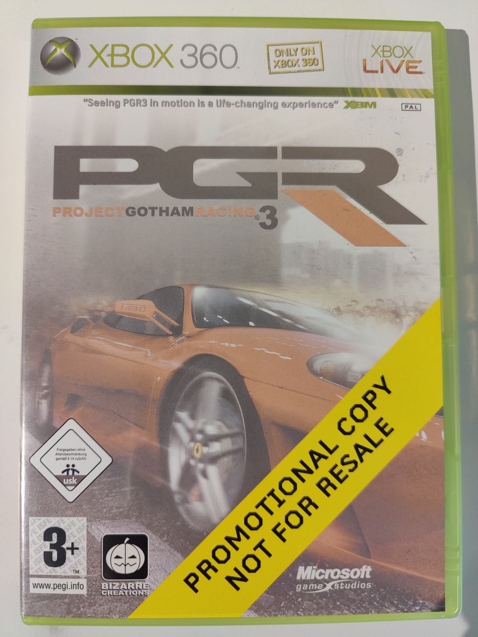 Xbox 360 Project Gotham Racing 3 (Promotion)