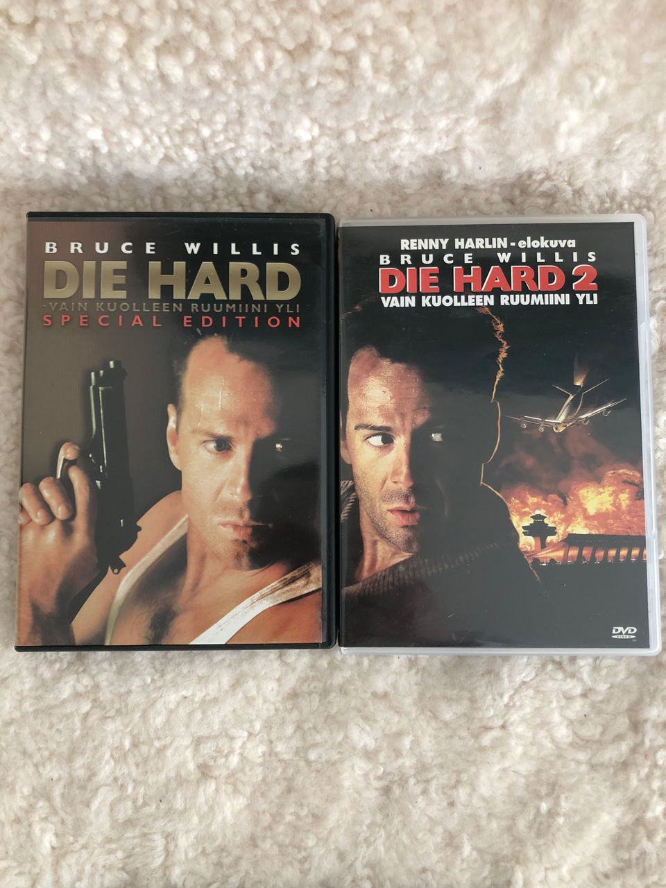 Die hard (special edition) ja Die hard 2 DVD-elokuvat