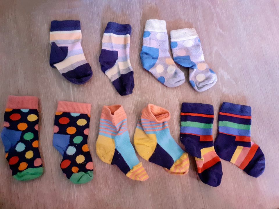 Happy socks 6 paria 0-6kk