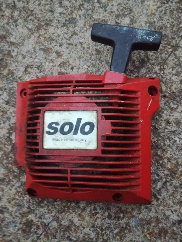 Täysin ehjä Solo 639/645/650 malleihin käyvä käynnistin.