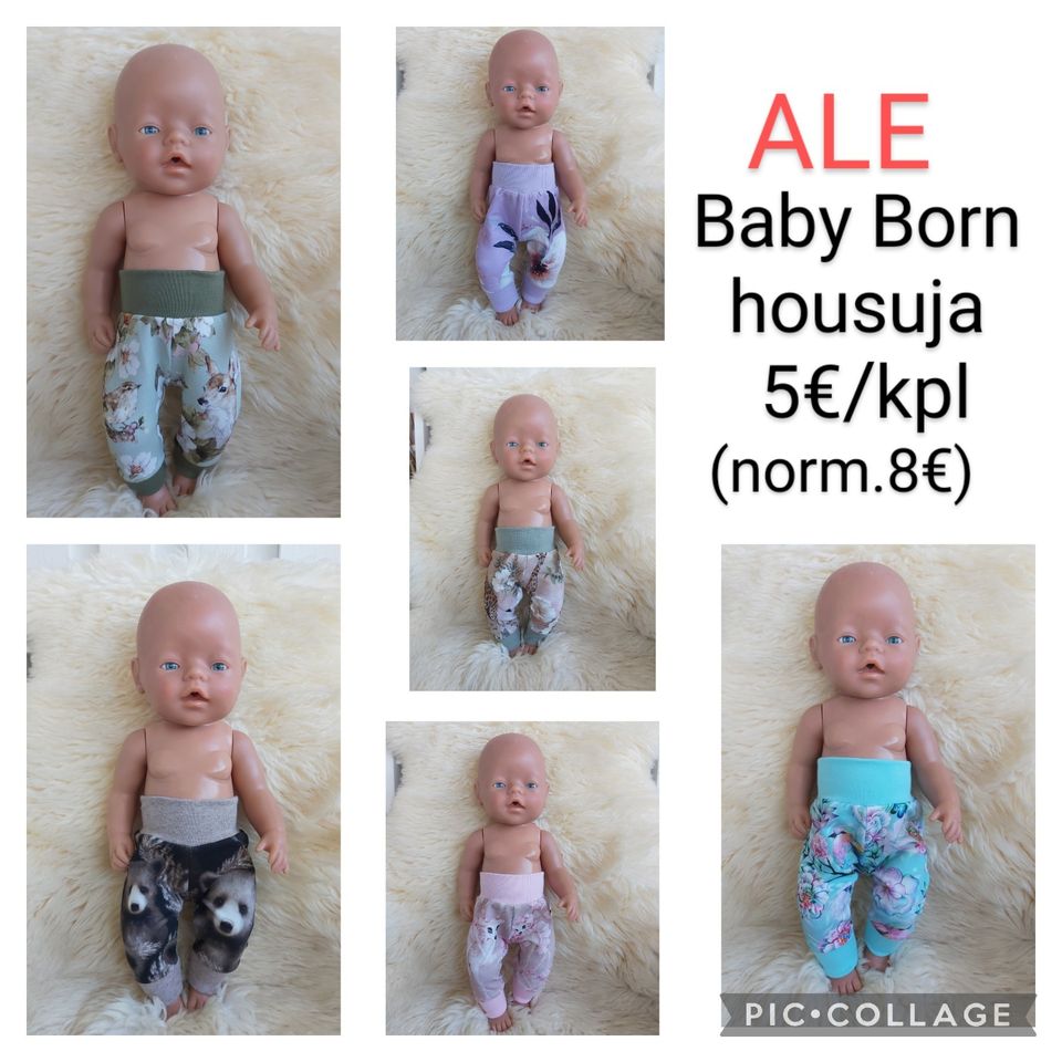 Baby Born housuja /ALE erä