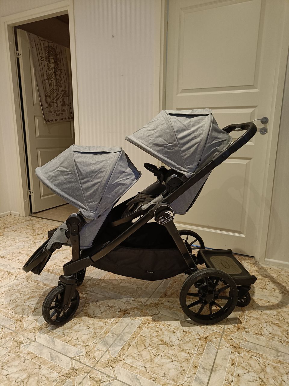 Baby Jogger City Select Lux sisarus-/kaksosrattaat