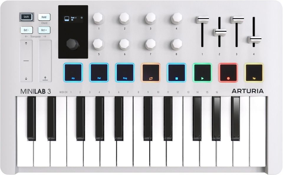 Arturia MiniLab 3 MIDI keyboard