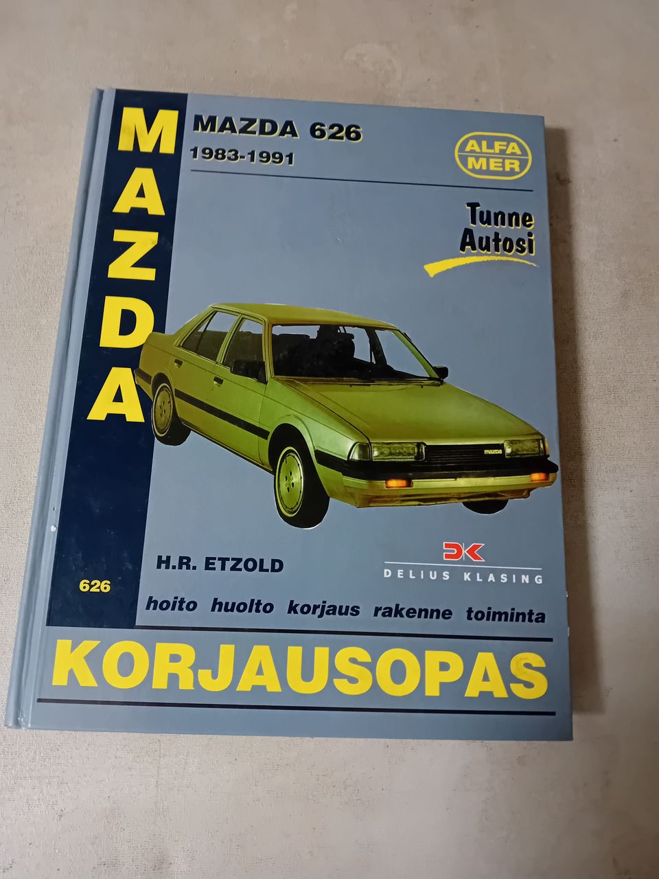 Mazda 626 korjausopas
