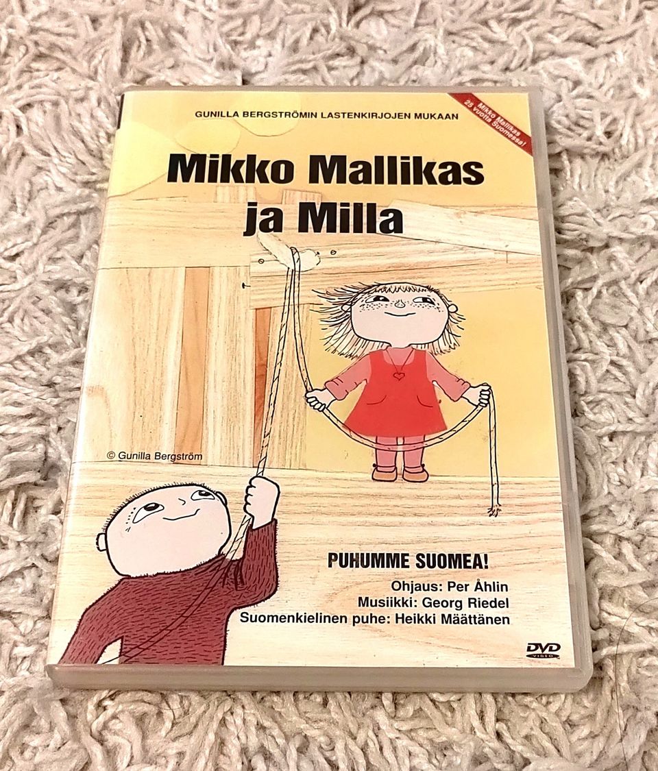 Mikko Mallikas ja Milla dvd