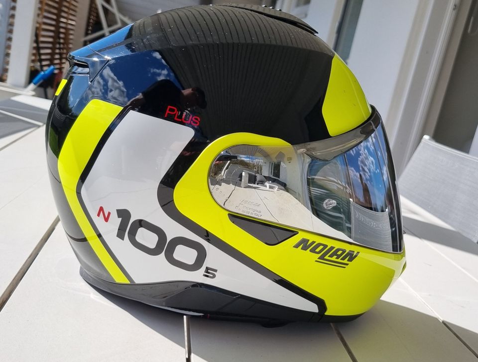 Nolan N100-5 Plus avattava moottoripyöräkypärä. Koko XXL