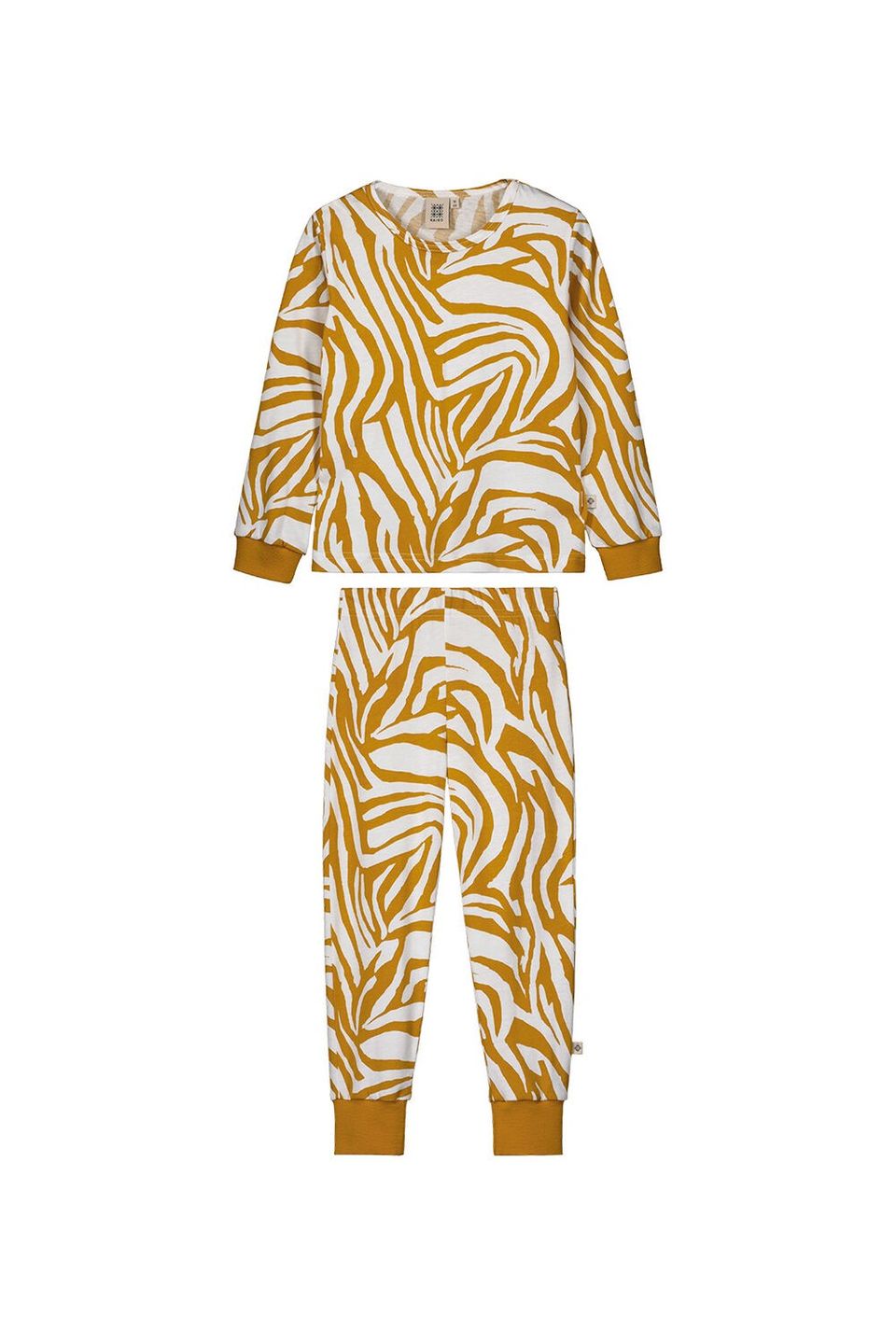 O: Kaiko Pyjama Set, Zebra Toffee