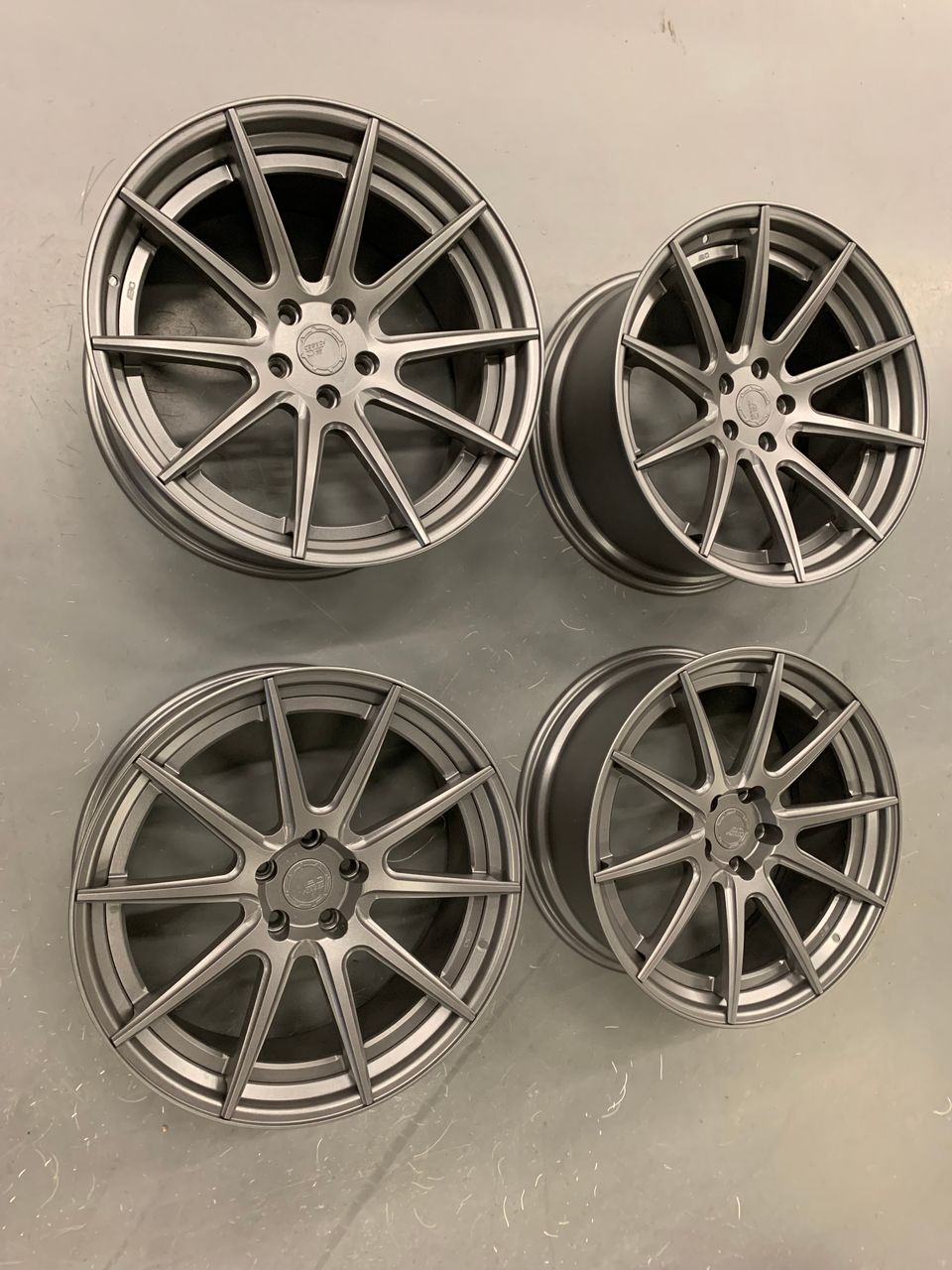 5X12O alumiinivanteet 21" BC Forged HCS04